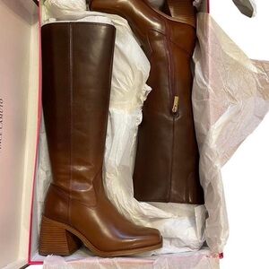 Vince Camuto chocolate fade Leather Boots